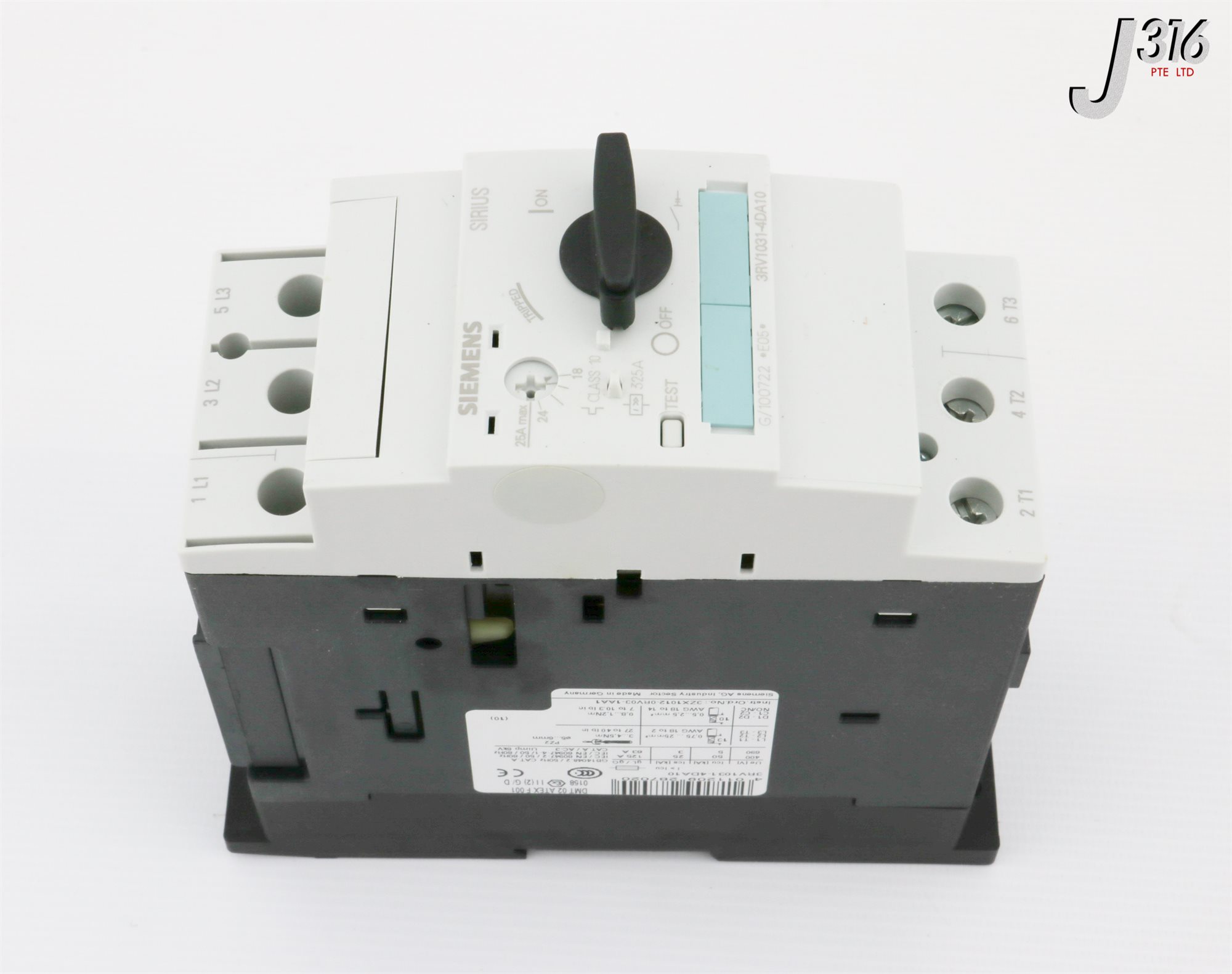 30981 SIEMENS CIRCUIT BREAKER, 18-25A (NEW) 3RV1031-4DA10 | eBay